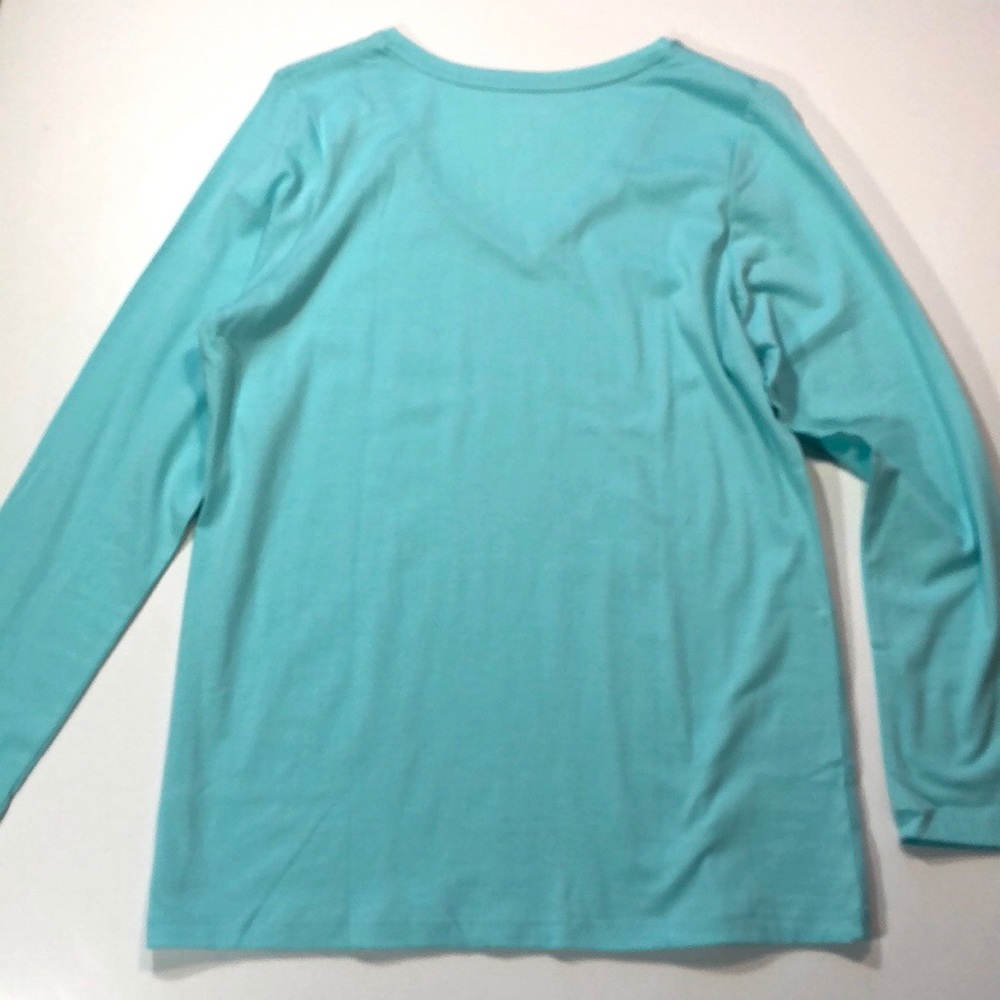 NWT HUE Pajamas-Long Sleeve Top & Flannel Bottoms - Picture 4 of 8